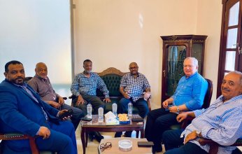 السفير العرابي وزين السادات يلتقيان وفد جميعة الصداقة السودانية - المصرية لمناقشة الأوضاع الجارية ودور مصر الفعال