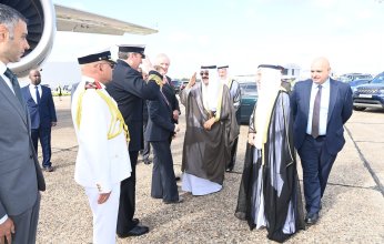 الشيخ مشعل الأحمد يغادر المملكة المتحدة بعد تفضل سموه برعايته وحضوره احتفالية مكتب الاستثمار الكويتي