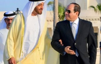 الرئيس المصري يستقبل نظيره الإماراتي بمدينة العلمين