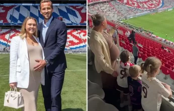 "مرحبا بكم في ميونيخ" زوجة هاري كين تنشر صورا جديدة للعائلة من ألمانيا