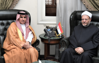 مفتي مصر يستقبل مندوب السعودية الدائم بجامعة الدول العربية