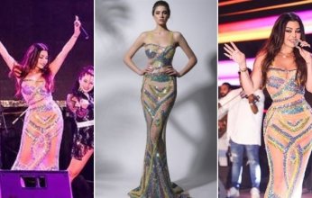 بالصور.. شاهد إطلالة هيفاء وهبي المثيرة في حفلها بمارينا دلتا