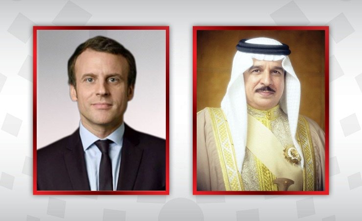 ملك البحرين يتلقى برقية شكر من الرئيس الفرنسي ملك البحرين يتلقى برقية شكر من الرئيس الفرنسي