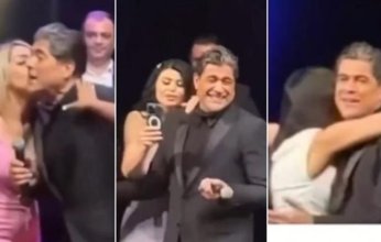 شاهد بالفيديو.. المطرب اللبناني وائل كفوري يتعرض للتحرش من معجباته في فرنسا
