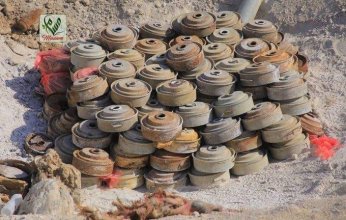 سلمان للإغاثة ينتزع 1.055 لغمًا عبر مشروع "مسام" في اليمن خلال أسبوع