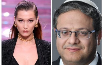 وزير إسرائيلي يهاجم عارضة الأزياء العالمية بيلا حديد بسبب الفلسطينيين