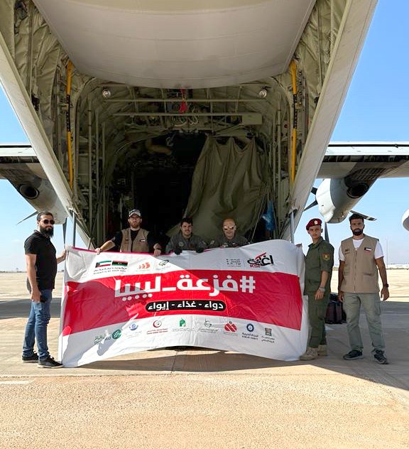 وصول طائرة الإغاثة الثالثة من الجسر الجوي الكويتي إلى ليبيا وصول طائرة الإغاثة الثالثة من الجسر الجوي الكويتي إلى ليبيا