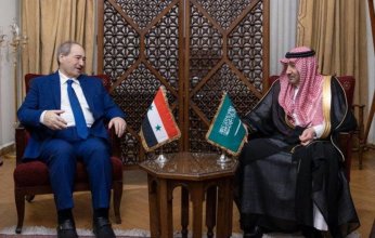 نائب وزير الخارجية السعودي يلتقي وزير الخارجية السوري