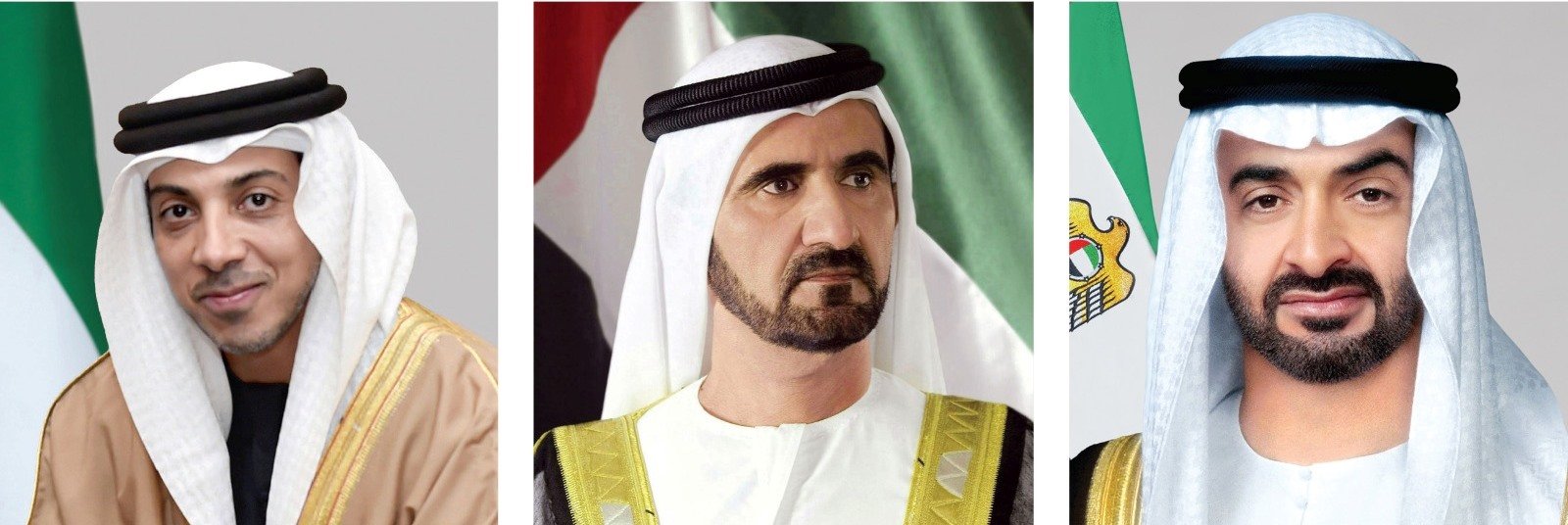 رئيس الإمارات ونائباه يهنئون خادم الحرمين الشريفين بذكرى اليوم الوطني الـ 93 للمملكة رئيس الإمارات ونائباه يهنئون خادم الحرمين الشريفين بذكرى اليوم الوطني الـ 93 للمملكة