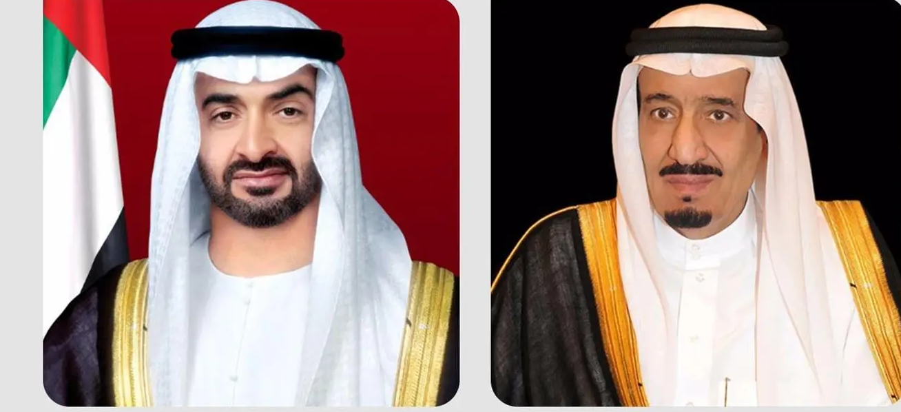 القيادة الإماراتية تهنئ خادم الحرمين الشريفين وولي العهد باليوم الوطني الـ 93 القيادة الإماراتية تهنئ خادم الحرمين الشريفين وولي العهد باليوم الوطني الـ 93