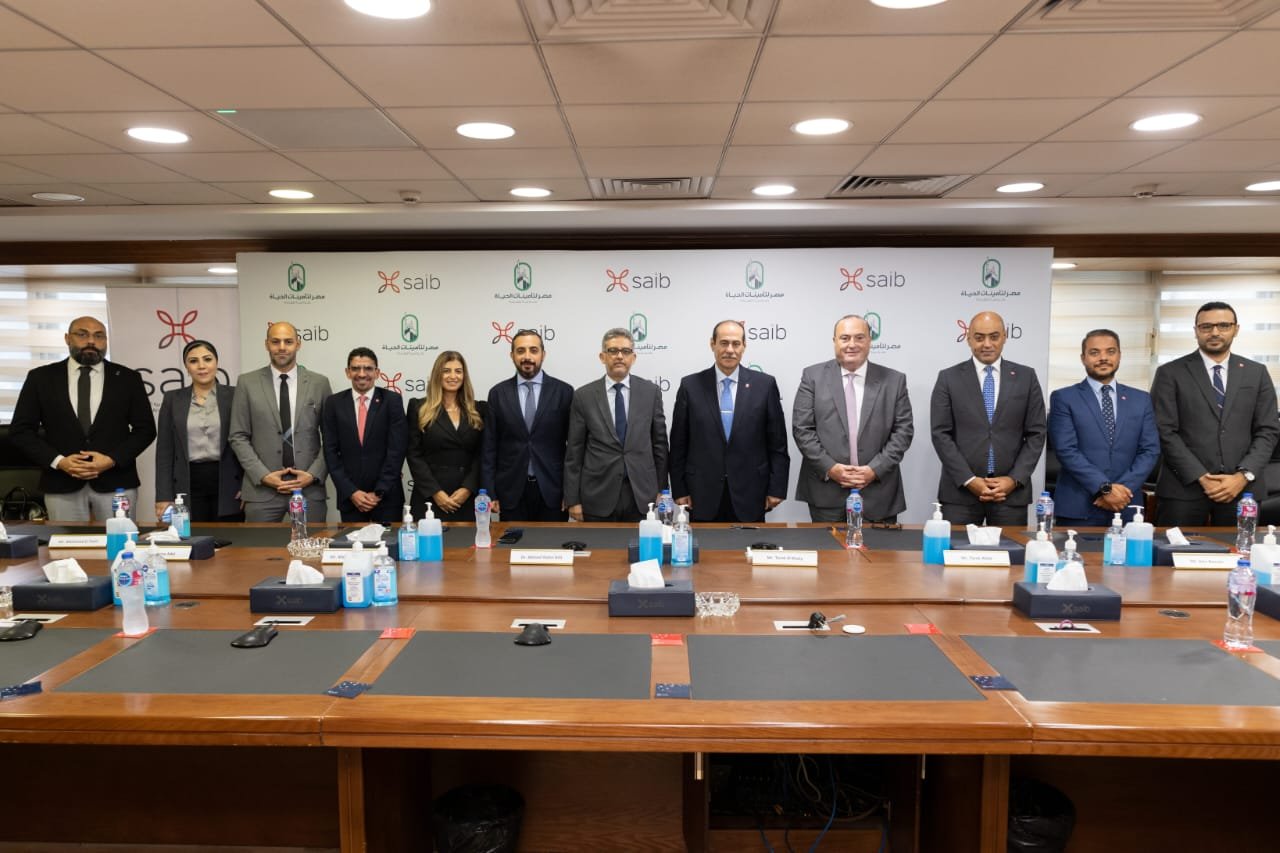 بنك saib يوقع اتفاقية مع مصر لتأمينات الحياة لتسويق منتجاتها من خلال فروع البنك بنك saib يوقع اتفاقية مع مصر لتأمينات الحياة لتسويق منتجاتها من خلال فروع البنك