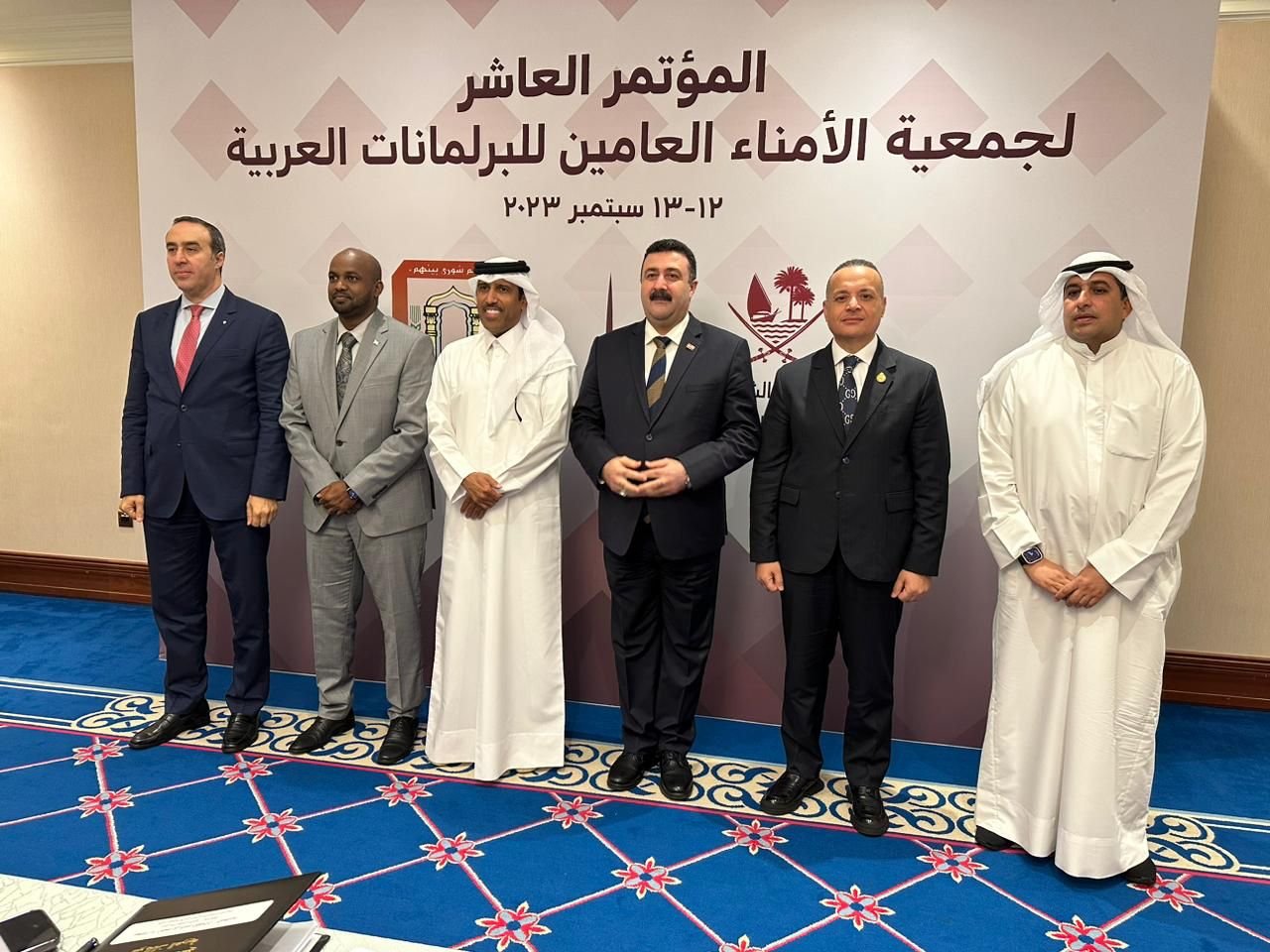 الأمين العام للبرلمان العربي يُشارك في الاجتماع السنوي العاشر لجمعية الأمناء العامين للبرلمانات العربية في الدوحة الأمين العام للبرلمان العربي يُشارك في الاجتماع السنوي العاشر لجمعية الأمناء العامين للبرلمانات العربية في الدوحة