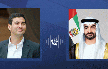 هاتفيًا.. الإمارات والباراجواي تبحثان سبل تعزيز التعاون الثنائي