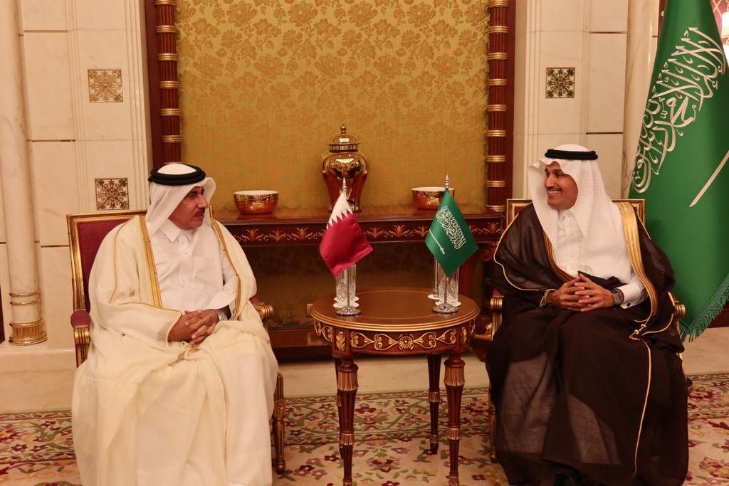 قطر والسعودية تبحثان التعاون الثنائي في مجالات النقل والمواصلات قطر والسعودية تبحثان التعاون الثنائي في مجالات النقل والمواصلات