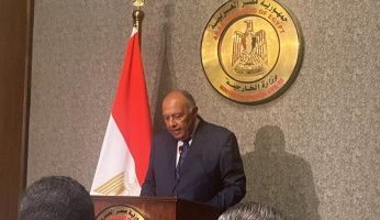 وزير الخارجية المصري: نرفض الخطوات الأحادية فى ملء وتشغيل سد النهضة