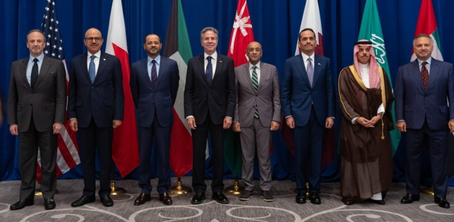 وزير الخارجية السعودي يشارك في الاجتماع الوزاري الخليجي الأمريكي المشترك وزير الخارجية السعودي يشارك في الاجتماع الوزاري الخليجي الأمريكي المشترك