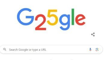 محرك البحث Google يحتفل بالذكرى ٢٥ لإنشائه