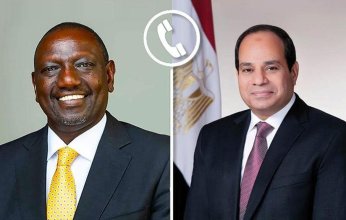 الرئيس المصري يتلقى اتصالا من نظيره الكينى للتشاور فى عدد من القضايا الأفريقية