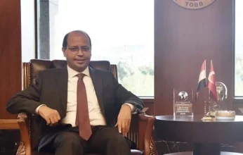 سفير مصر لدى تركيا يقدم أوراق اعتماده للرئيس التركي