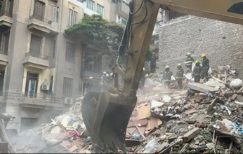 مصر.. انهيار عقار قديم وسط الإسكندرية دون إصابات