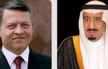 العاهل الأردني يهنئ خادم الحرمين الشريفين بمناسبة اليوم الوطني السعودي الـ 93