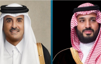 ولي العهد السعودي يتلقى رسالة خطية من أمير قطر