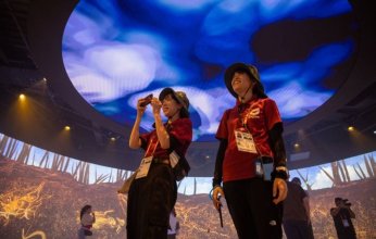 جناح السعودية في إكسبو الدوحة.. رحلة تشويقية إلى واقع ملموس يؤكد قيادة المملكة للحقبة الخضراء