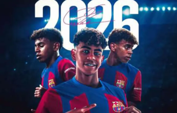 برشلونة يجدد عقد لاعبه الشاب "لامين يامال" حتى 2026