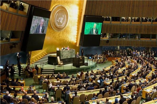 الكويت: ندين اتخاذ إجراءات أحادية تغير الوضع القانوني والتاريخي على الأراضي المحتلة الكويت: ندين اتخاذ إجراءات أحادية تغير الوضع القانوني والتاريخي على الأراضي المحتلة