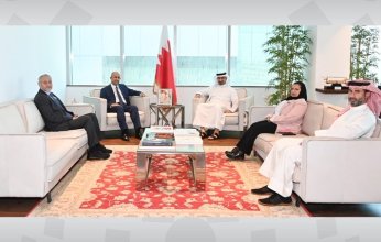 وزير الصناعة والتجارة البحريني يستقبل المنسق المقيم للأنشطة التنفيذية لمكتب الأمم المتحدة