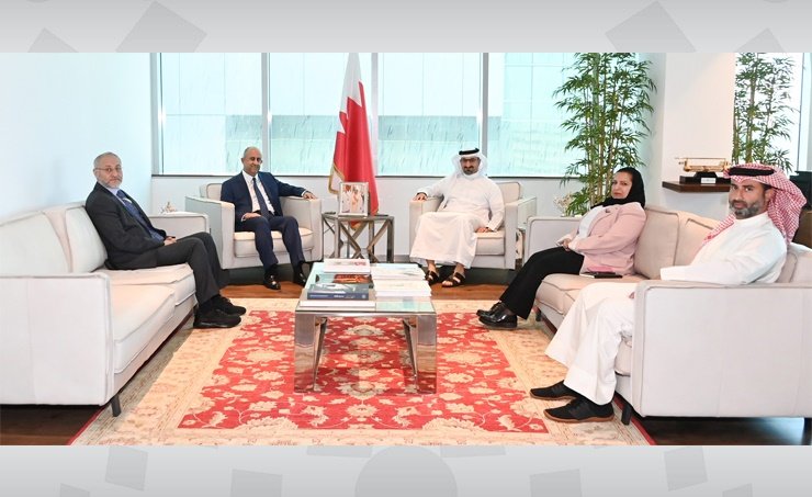 وزير الصناعة والتجارة البحريني يستقبل المنسق المقيم للأنشطة التنفيذية لمكتب الأمم المتحدة وزير الصناعة والتجارة البحريني يستقبل المنسق المقيم للأنشطة التنفيذية لمكتب الأمم المتحدة