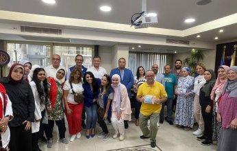 روتاري هليوبولس النزهة و الاسكندرية رينيسانس تشارك وزارة الصحة في دعم المرحلة الثانية لـ " 100 يوم صحة "