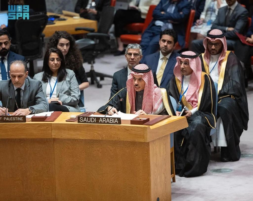 سمو وزير الخارجية السعودى: آن الأوان لأن يضطلع مجلس الأمن بالمسؤوليات التي أُنشِئ من أجلها سمو وزير الخارجية السعودى: آن الأوان لأن يضطلع مجلس الأمن بالمسؤوليات التي أُنشِئ من أجلها