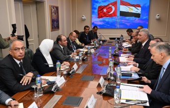 وزير التجارة الصناعة ونظيره التركى يعقدان اجتماع موسع على المستوى الحكومي بمشاركة مسؤولى وزارتي التجارة بالبلدين