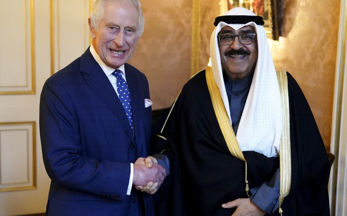 ولي العهد الكويتي يزور الملك تشارلز في قصر باكنغهام ولي العهد الكويتي يزور الملك تشارلز في قصر باكنغهام