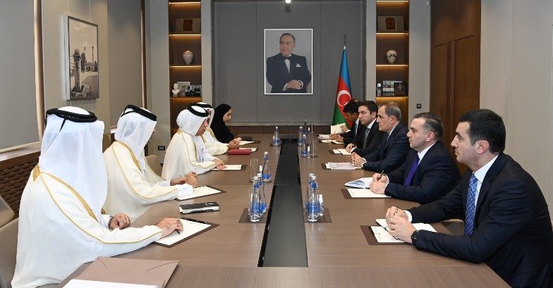 قطر و أذربيجان تبحثان علاقات التعاون بين البلدين قطر و أذربيجان تبحثان علاقات التعاون بين البلدين