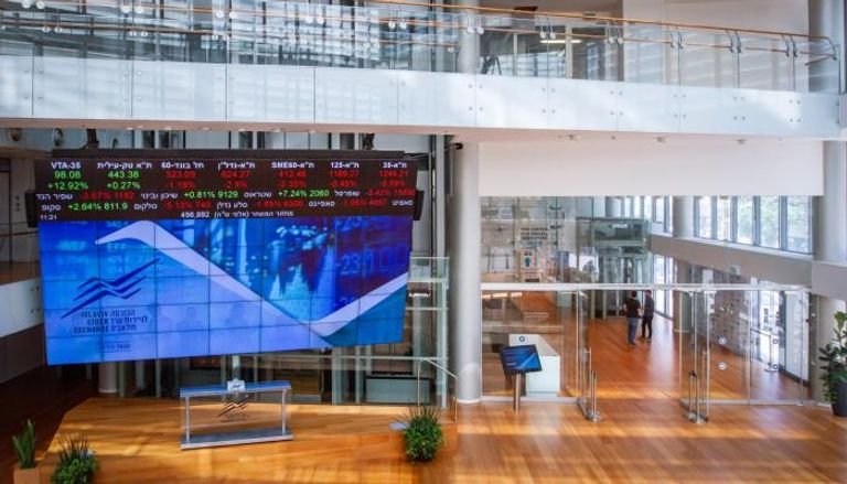 تراجع مؤشرات بورصة تل أبيب بأكثر من 6% في أول التعاملات عقب «طوفان الأقصى» تراجع مؤشرات بورصة تل أبيب بأكثر من 6% في أول التعاملات عقب «طوفان الأقصى»