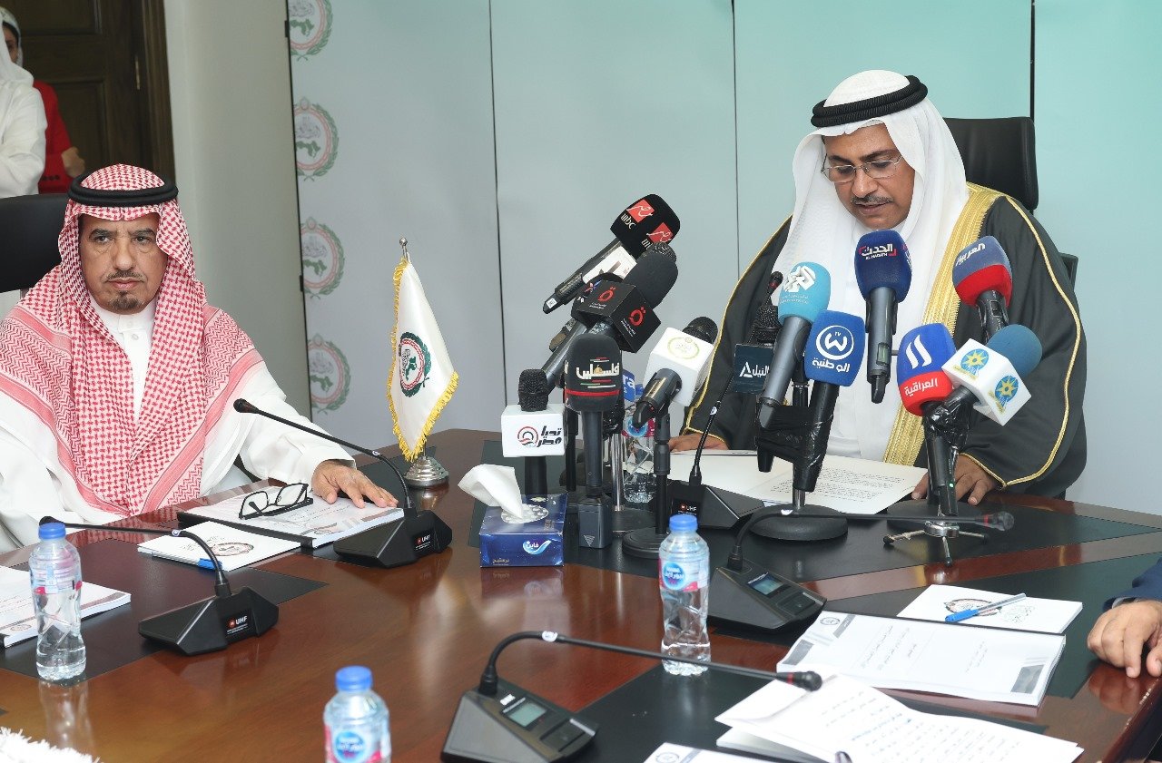 «لجنة فلسطين» بالبرلمان العربي تبحث تطورات الأحداث والتصعيد الخطير الذي تشهده الأراضي الفلسطينية المحتلة 1 khaligyoun73628