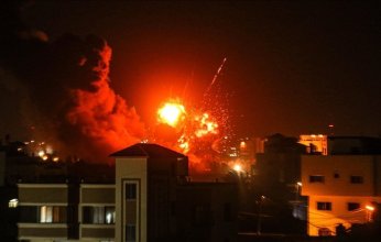جيش الاحتلال الإسرائيلي يقصف محيط مستشفى القدس في غزة