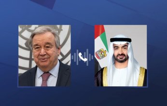 هاتفياً.. محمد بن زايد يبحث مع أمين عام الأمم المتحدة الأوضاع الإنسانية في غزة