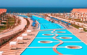 "بيك الباتروس" للفنادق تفتتح أحدث مدينة ألعاب مائية بمرسى علم