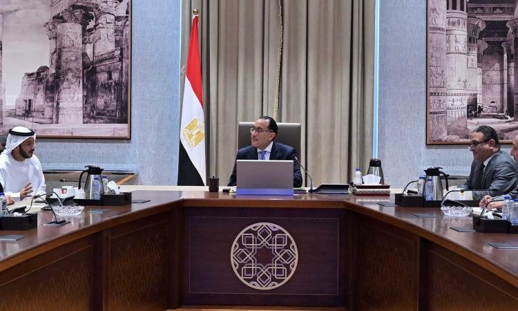 مدبولي يبحث فرص الاستثمار مع المدير التنفيذي لسلطة دبي البحرية مدبولي يبحث فرص الاستثمار مع المدير التنفيذي لسلطة دبي البحرية