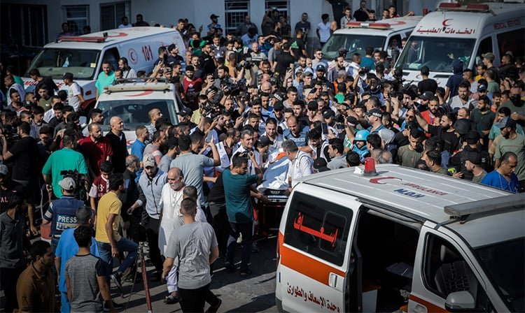 الصحة العالمية تحذر: مستشفيات غزة تواجه الانهيار بعد 178 هجومًا شنه الاحتلال الصحة العالمية تحذر: مستشفيات غزة تواجه الانهيار بعد 178 هجومًا شنه الاحتلال