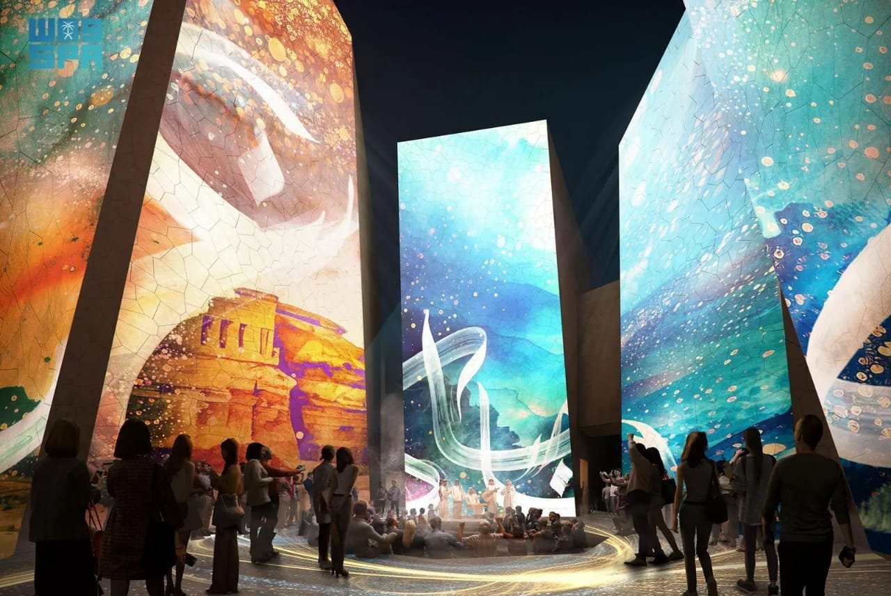 السعودية تكشف عن تصميم وشعار جناحها المُشارِك في إكسبو اليابان 2025 السعودية تكشف عن تصميم وشعار جناحها المُشارِك في إكسبو اليابان 2025