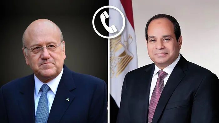 السيسي وميقاتي يناقشان جهود وقف إطلاق النار وحماية المدنيين في غزة السيسي وميقاتي يناقشان جهود وقف إطلاق النار وحماية المدنيين في غزة