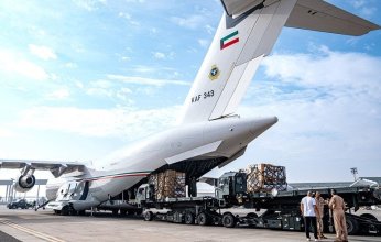 جسر الجو الكويتي يستمر في تقديم المساعدات لإغاثة غزة: المساعدات الكويتية لقطاع غزة تجاوزت 600 طن