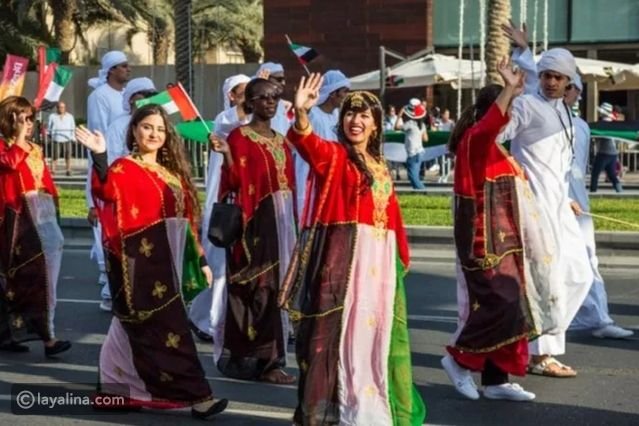 احتفالات الإمارات بعيد الاتحاد: فرحة ووفاء للتراث الوطني احتفالات الإمارات بعيد الاتحاد: فرحة ووفاء للتراث الوطني