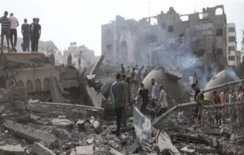 الشيخ عبد الله بن زايد يبحث مع ممثل التحرير الفلسطينية سبل وقف العدوان الإسرائيلي