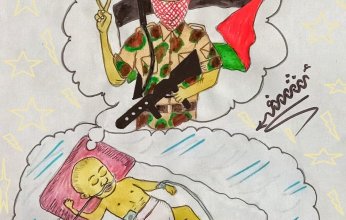كاريكاتير اليوم.. .أطفال خدج اليوم.. أبطال مقاومة الغد