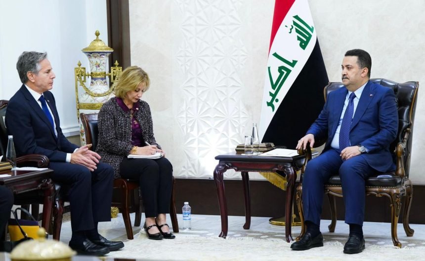 العراق والولايات المتحدة يبحثان حلاً لصراع إسرائيل وحماس العراق والولايات المتحدة يبحثان حلاً لصراع إسرائيل وحماس